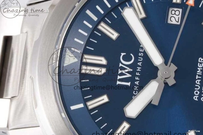 MIROTIME 0417 Versatile Aquatimer SS IW3290 V6SF 1:1 Best Edition Blue Dial on SS Bracelet A 7031